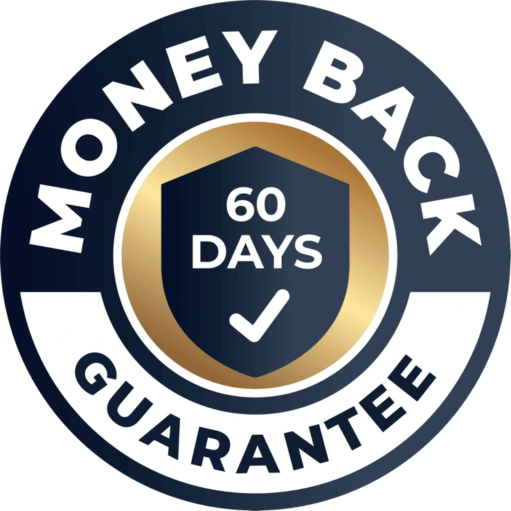 FemiCore 60-day money-back guarantee for risk-free bladder support supplement